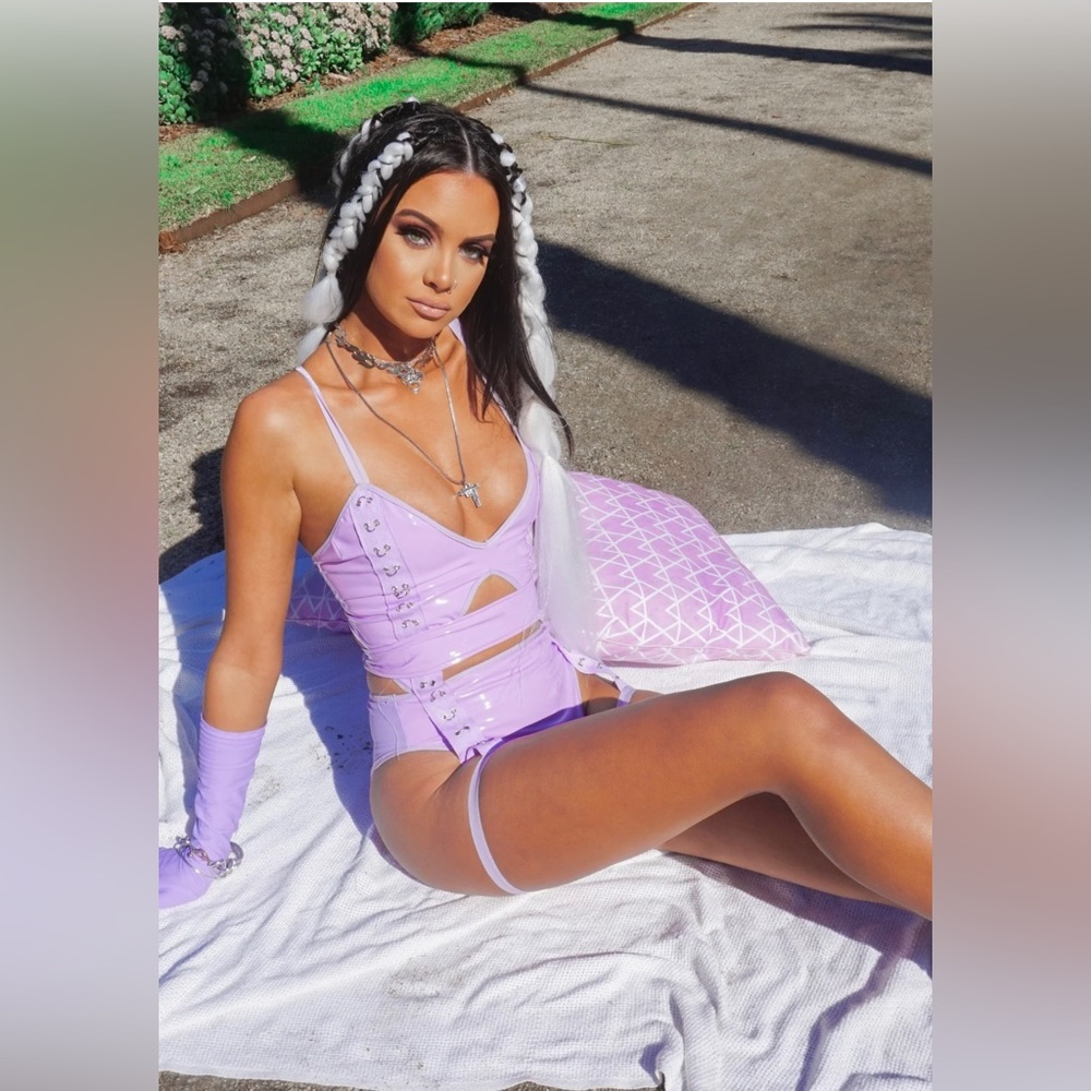 Coco Fields Lilac Bodysuit